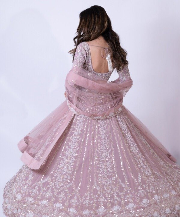 Dusky Rose Lehenga