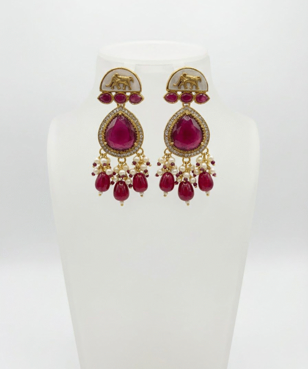 Ruby Luxe Earrings