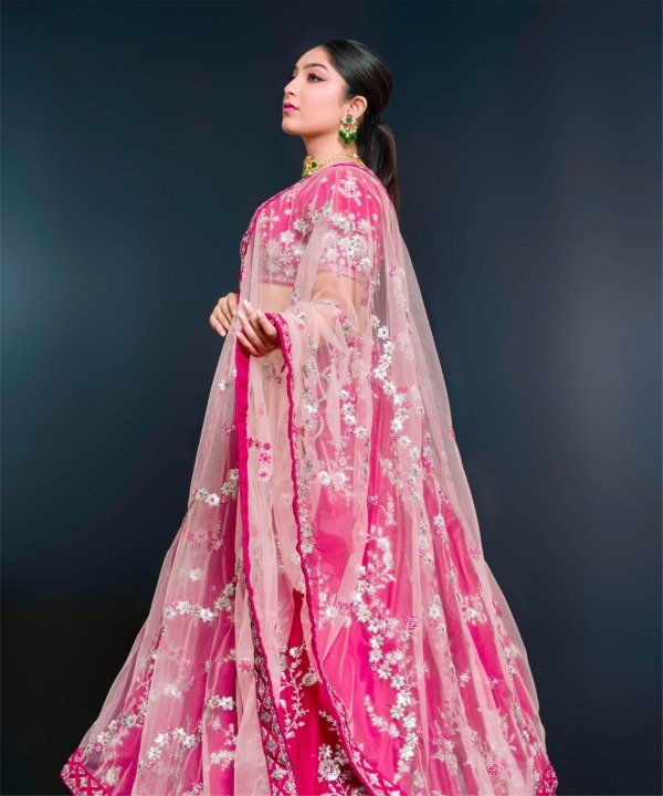 Hot Pink Lehenga