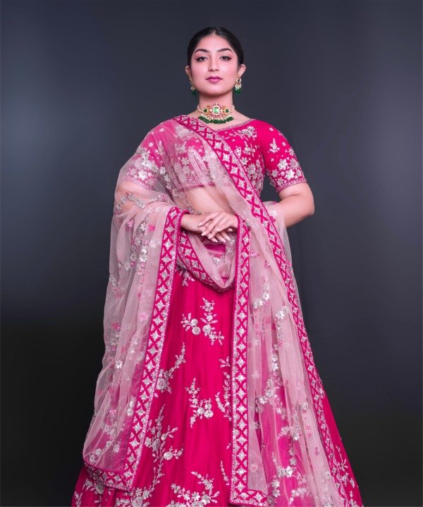 Hot Pink Lehenga