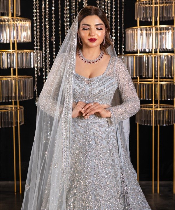 Silver Lehenga