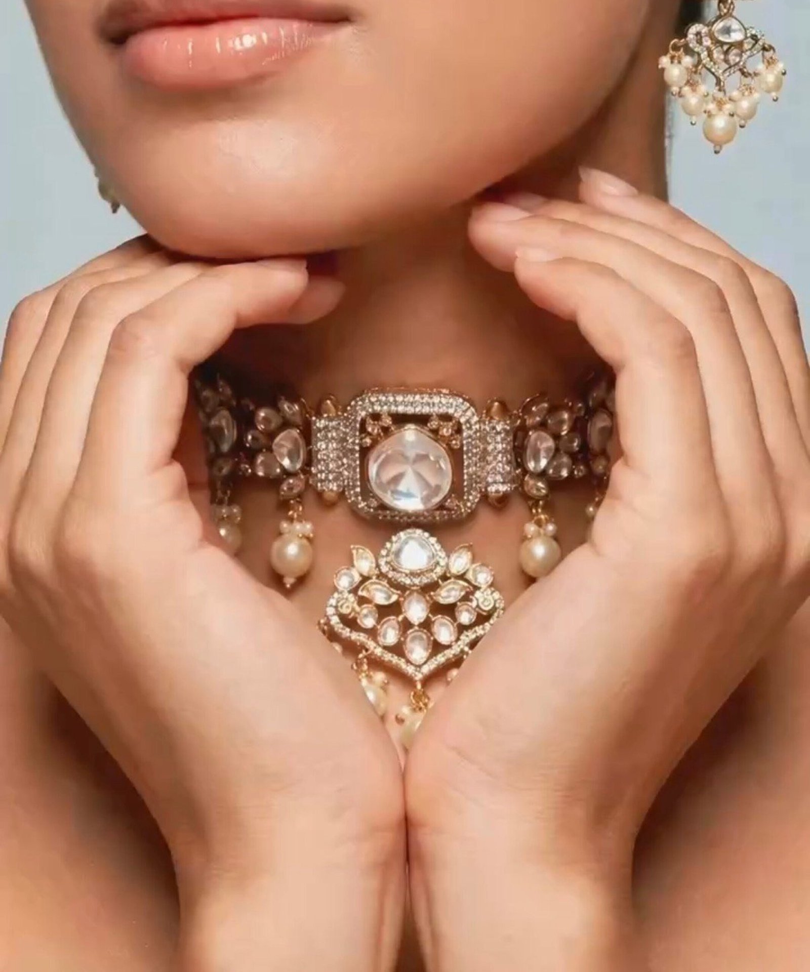Jashn Polki Choker Set - Image 2