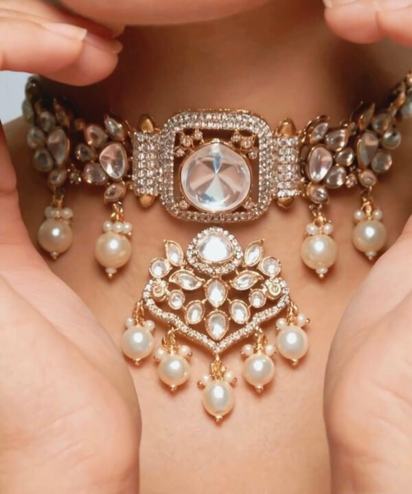 Jashn Polki Choker Set